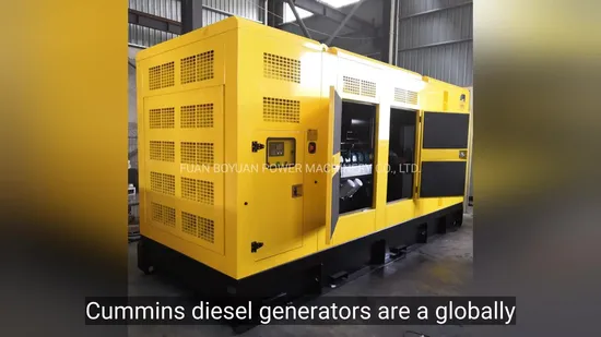 500kVA 400kw Cummins Industrial Silent Diesel Generator with Kta19-G3a Engine
